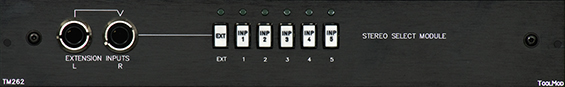 Abhrwahl-Modul mit 6 Stereo-Eingngen, Version h
