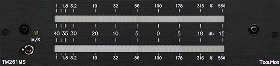 Stereo-LED-Peakmer, Ausfhrung, MS, Version h