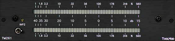 Stereo-LED-Peakmeter Version h