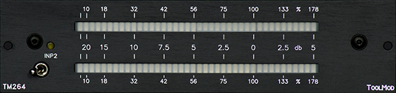 Stereo-LED-Peakmeter Version h
