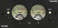 Stereo VU-Meter