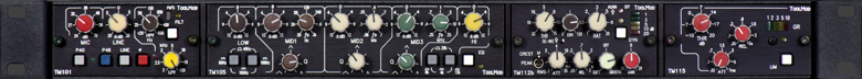 Stereo Mastering Set mit 5-Band-EQ, Compressor und Peak-Limiter