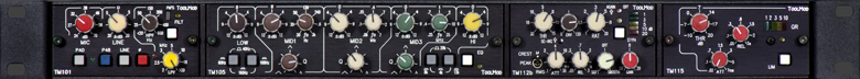 Toolmod Channel-Strip mit Mic-Pre, 5-Band-EQ, Compressor und Limiter